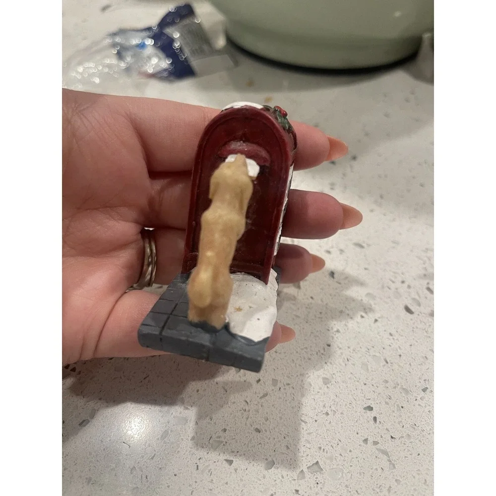Christmas Puppy Dog Figurine